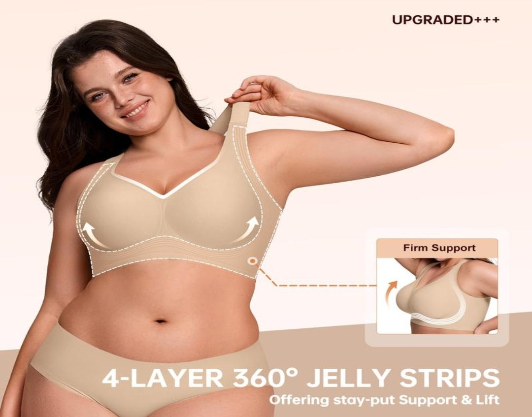 Woman's Jelly Pushup Bra