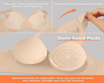 Woman's Jelly Pushup Bra